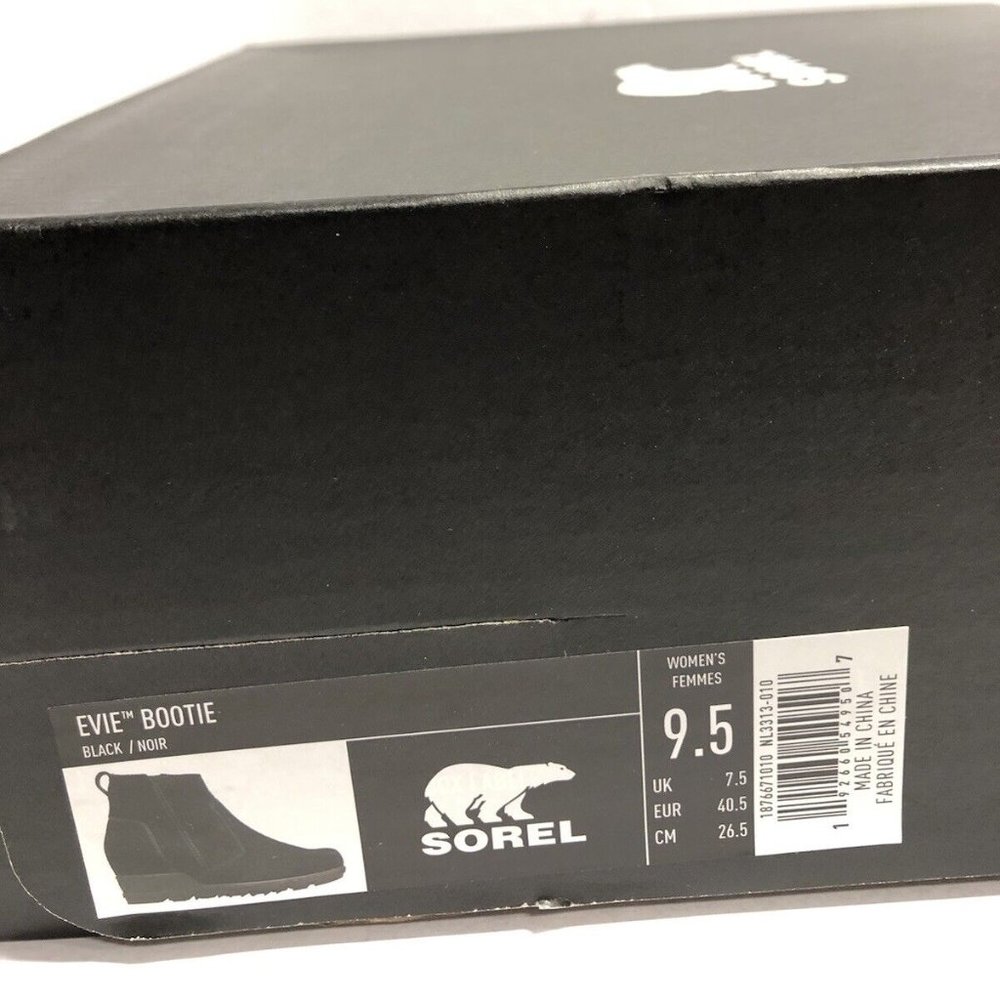 Sorel Women’s Evie Winter Booties Black, Size 9.5 M - Picture 7 of 7